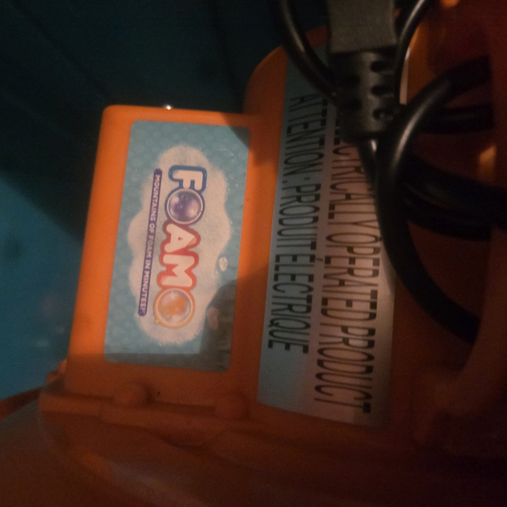 Foamo Orange Electric Product